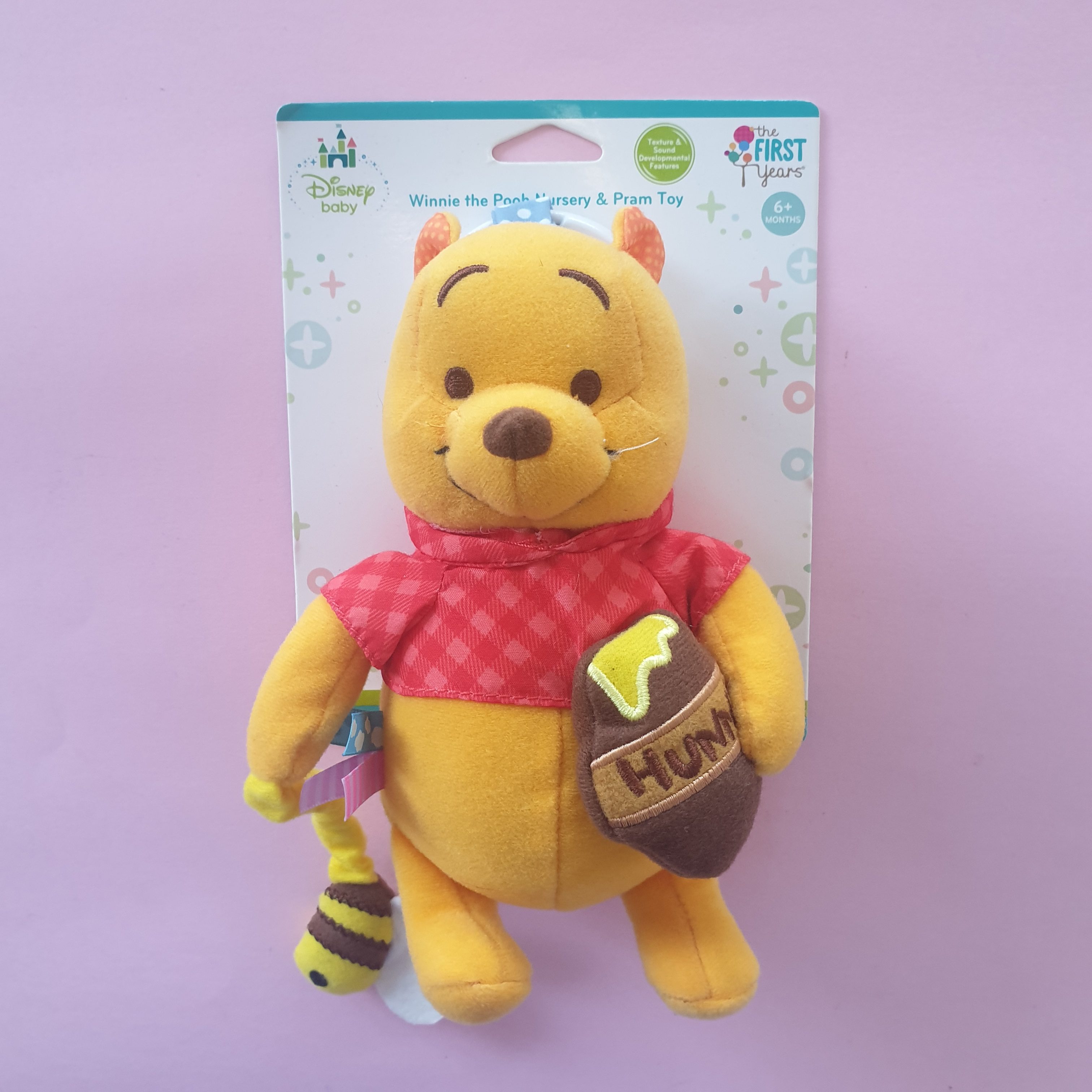 Winnie The Pooh Nursery Pram Toy Little Marley